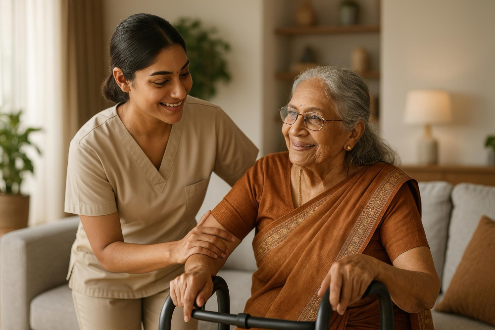 Eldercare at Home in India: A Practical Guide to Geriatric Care for Indian Families & Healthcare Leaders